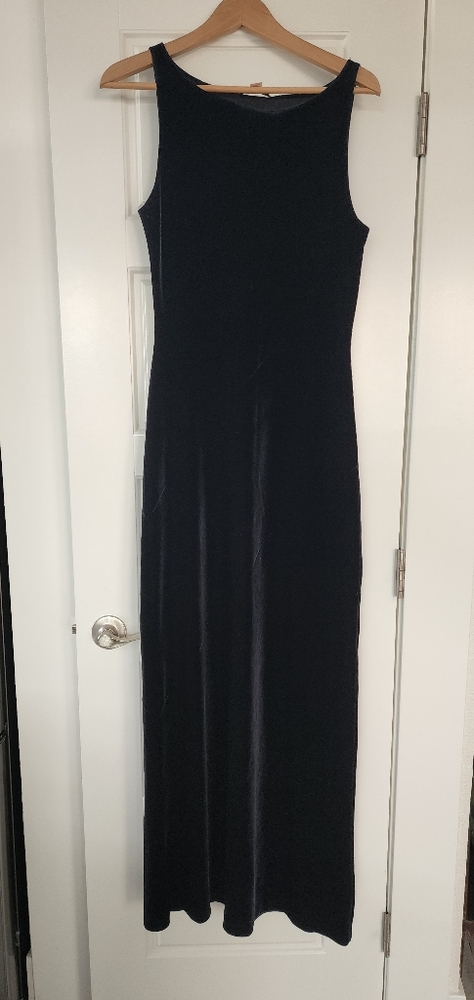 Henri Bendel Velvet Style Classic Elegant Evening Dress Small